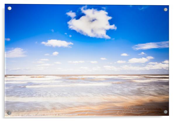 Spring Clouds over the North sea Acrylic by That Foto
