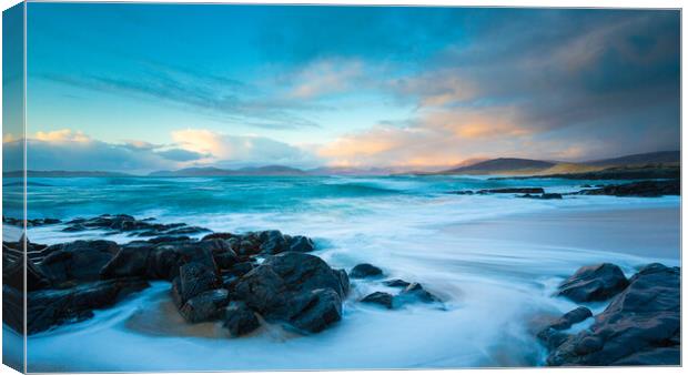 Outer Hebrides Sunset Canvas Print by Phil Durkin DPAGB BPE4