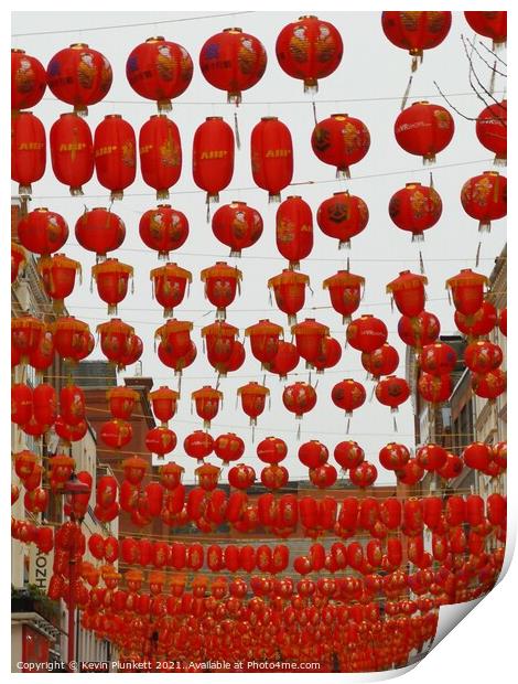 Chinese New Year Print by Kevin Plunkett