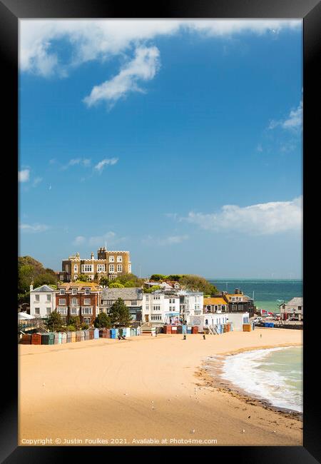 Broadstairs, Kent. Framed Print by Justin Foulkes