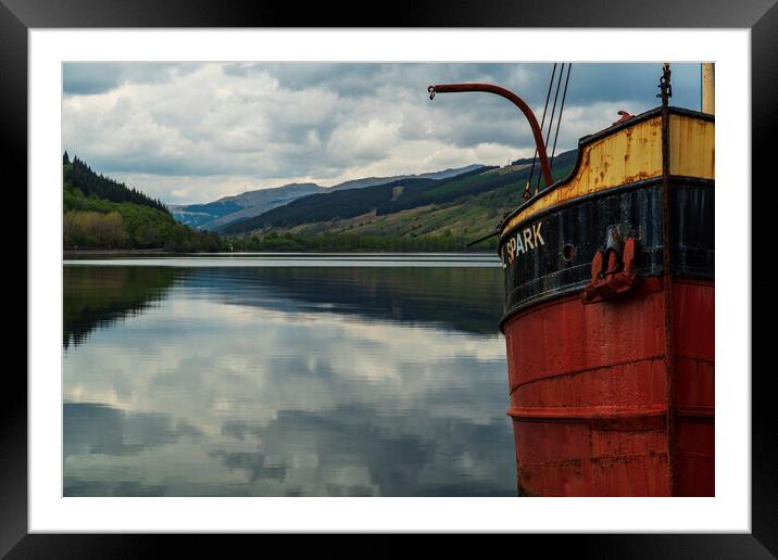 The Vital Spark Inveraray Framed Mounted Print by Rich Fotografi 