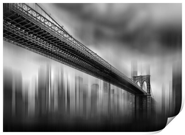 Majestic Landmark of New York Print by Alan Le Bon