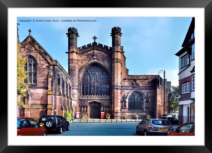 Chesters City Centre Cathedral Framed Mounted Print by Frank Irwin