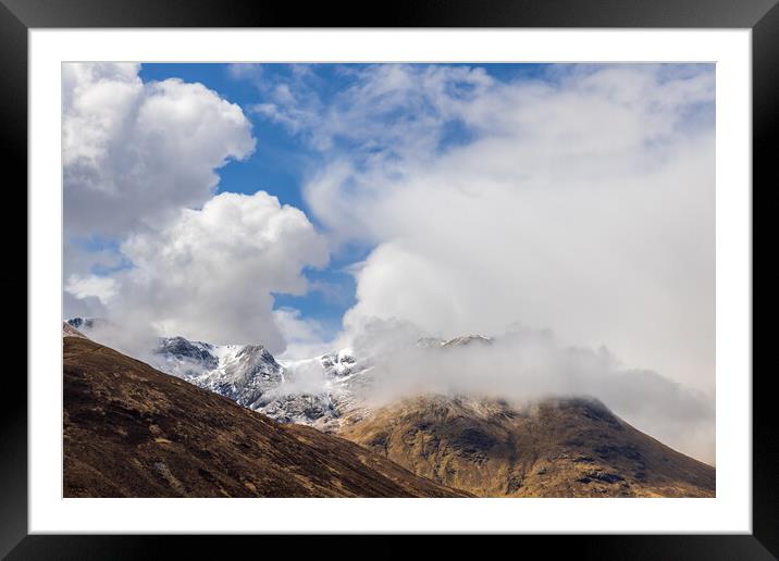 Scottish highlands Framed Mounted Print by chris smith