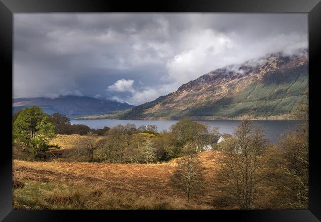 Scottish highlands Framed Print by chris smith