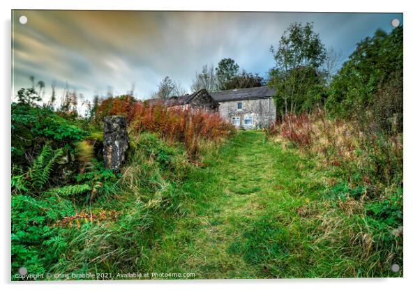 Abandoned Farm, Harborough Rocks Acrylic by Chris Drabble