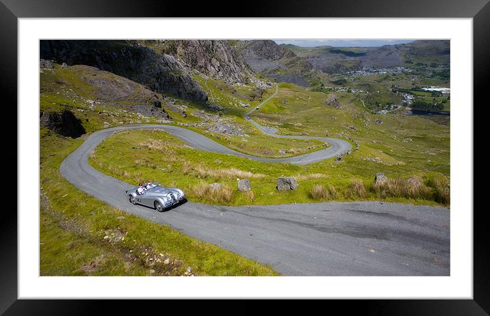 The long and winding road Framed Mounted Print by Rory Trappe