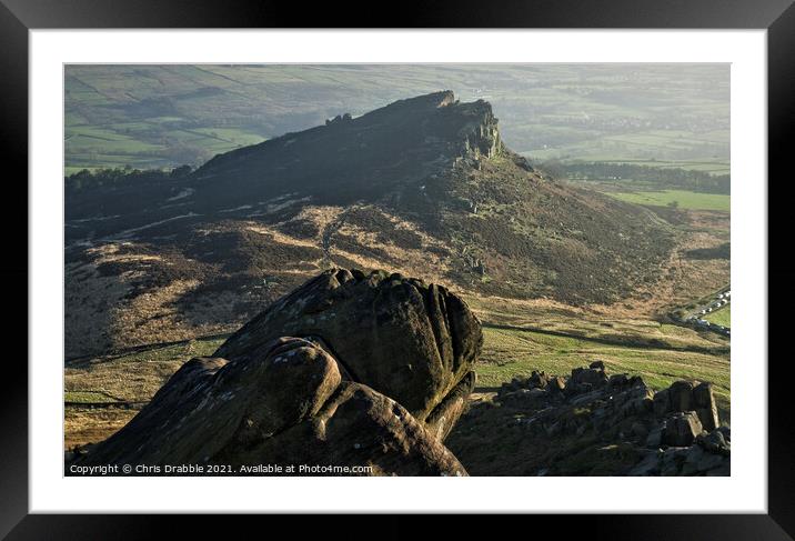 Hen Cloud from Five Clouds Framed Mounted Print by Chris Drabble