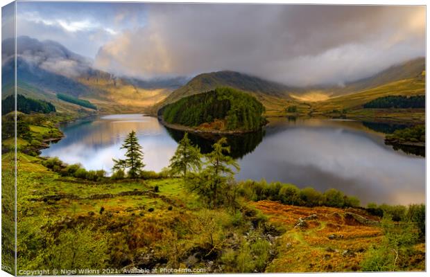 Haweswater, Lake District Canvas Print by Nigel Wilkins