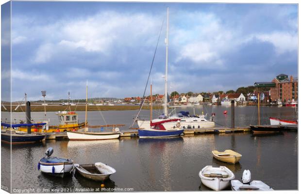 Wells next the Sea Norfolk Canvas Print by Jim Key