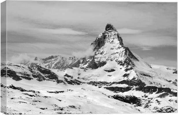 Matterhorn Canvas Print by Wall Art by Craig Cusins