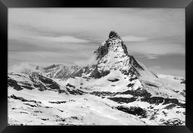 Matterhorn Framed Print by Wall Art by Craig Cusins
