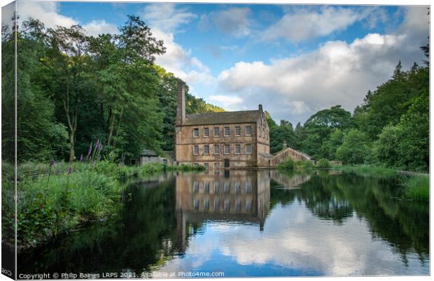 Gibson Mill, Hardcastle Crags Canvas Print by Philip Baines