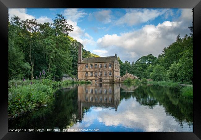 Gibson Mill, Hardcastle Crags Framed Print by Philip Baines