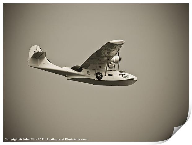 PBY Catalina Print by John Ellis