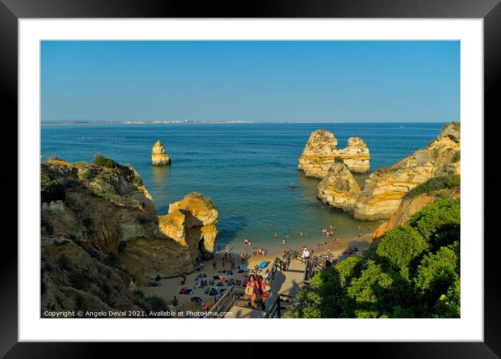 Camilo Beach 2018 Framed Mounted Print by Angelo DeVal