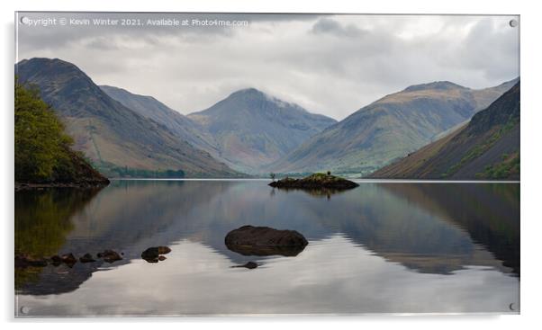 Wast Water Acrylic by Kevin Winter