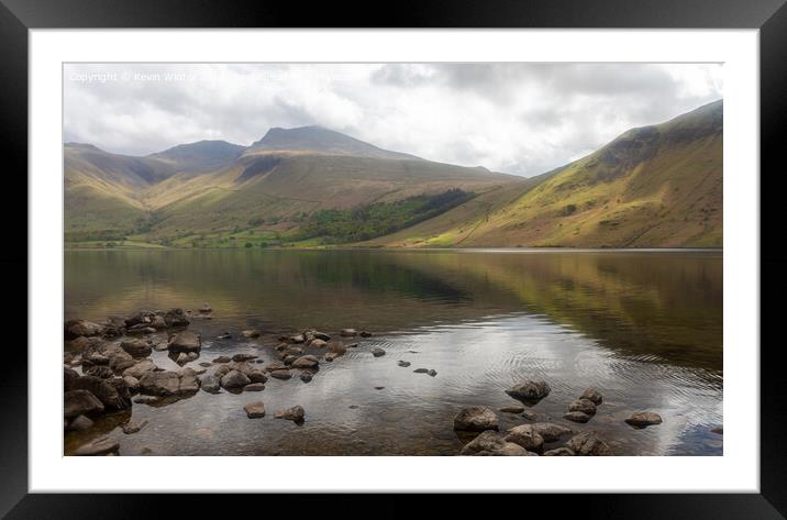 Wast Water Framed Mounted Print by Kevin Winter