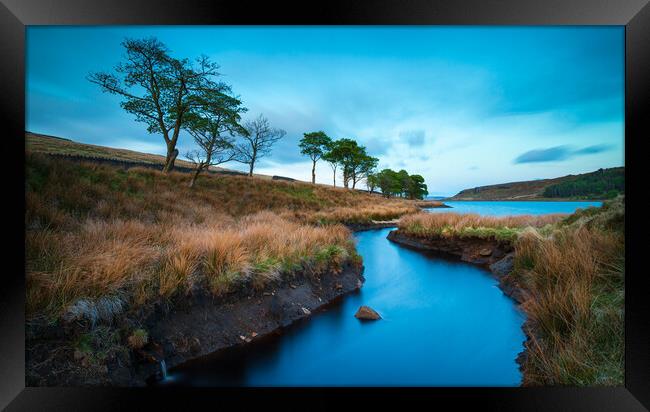 Widdop Reservoir Hebden Bridge Framed Print by Phil Durkin DPAGB BPE4