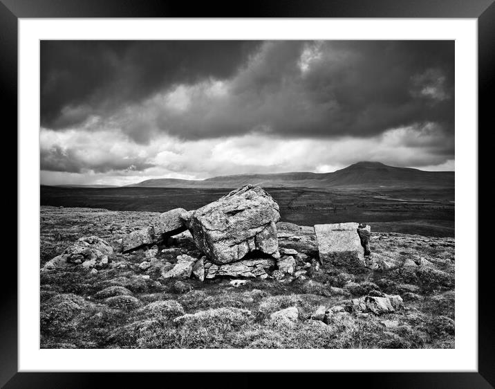 On Tow Scar Framed Mounted Print by David McCulloch