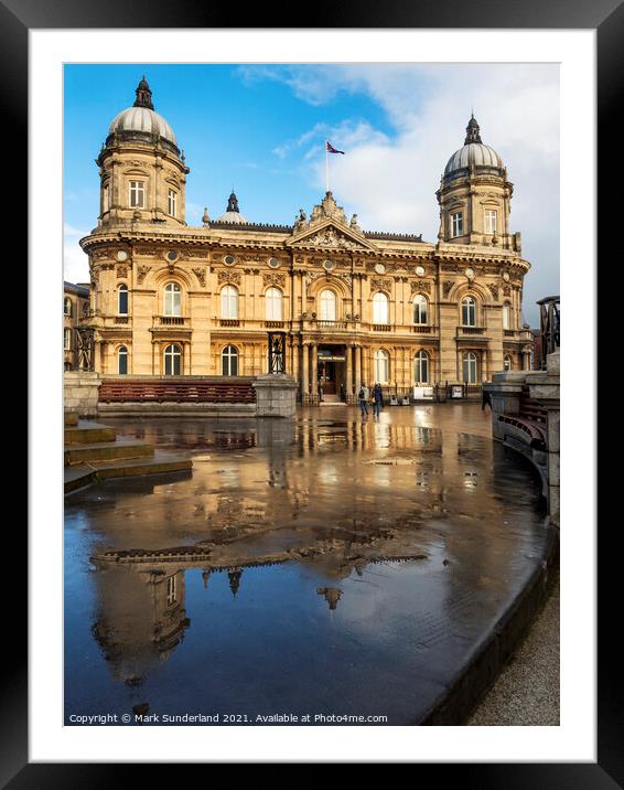 The Maritime Museum at Hull Framed Mounted Print by Mark Sunderland