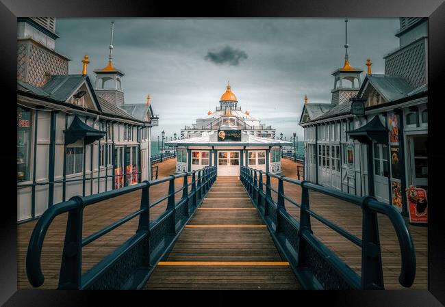 Victorian Tea Room, Eastbourne Pier Framed Print by Mark Jones