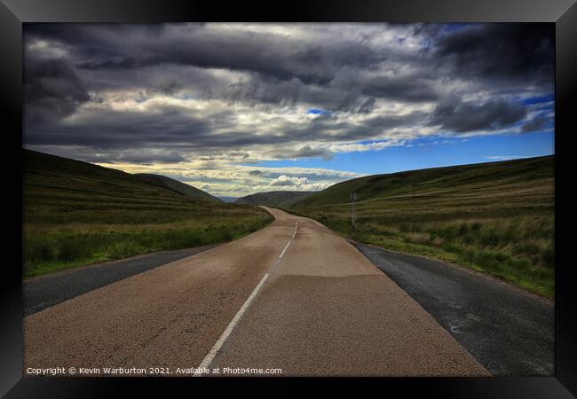 Outdoor road Framed Print by Kevin Warburton