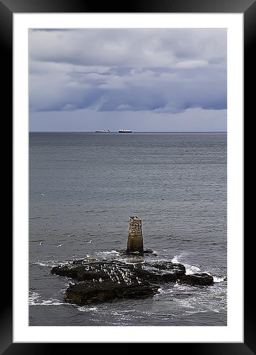 Across the sea 2 Framed Mounted Print by Northeast Images
