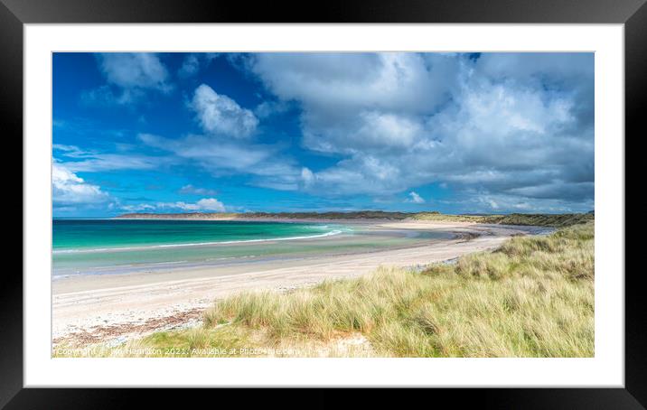 Magheraroarty beach, Donegal Ireland Framed Mounted Print by jim Hamilton