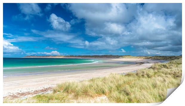 Magheraroarty beach, Donegal Ireland Print by jim Hamilton