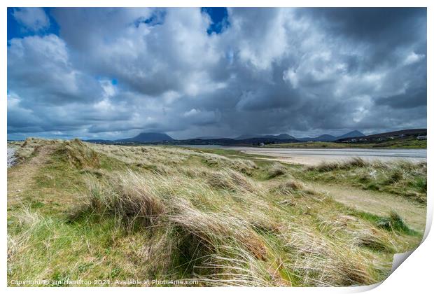 Magheraroarty beach, Donegal Ireland Print by jim Hamilton