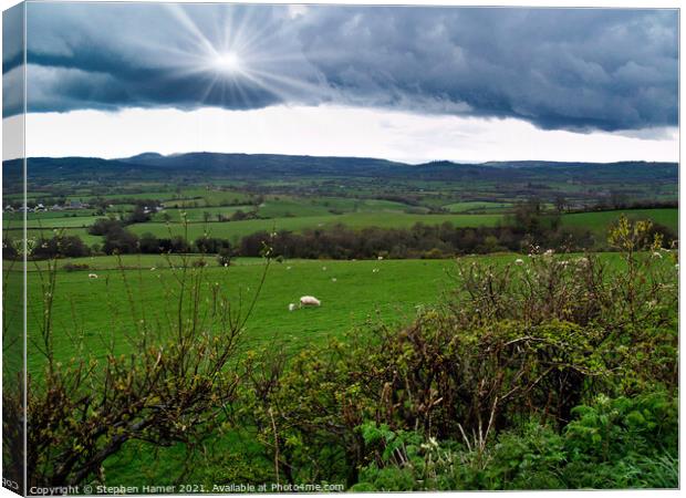 Cumulonimbus Clouds Canvas Print by Stephen Hamer