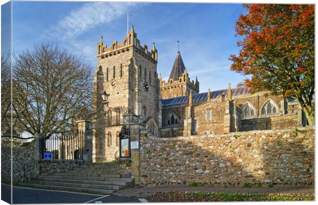 St Mary's Church, Ottery St Mary Canvas Print by Darren Galpin