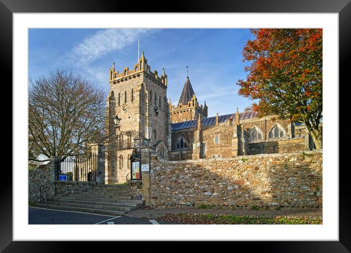 St Mary's Church, Ottery St Mary Framed Mounted Print by Darren Galpin
