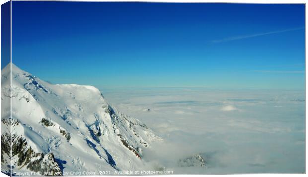Above the Clouds 2 Canvas Print by Wall Art by Craig Cusins