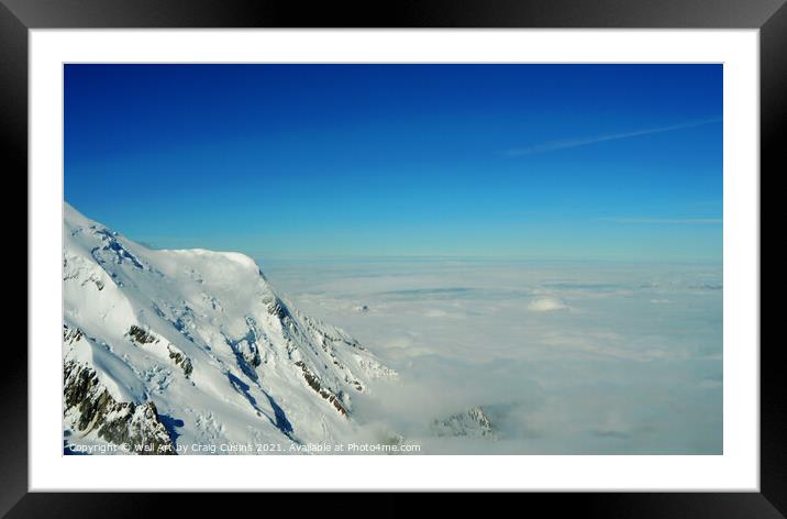Above the Clouds 2 Framed Mounted Print by Wall Art by Craig Cusins