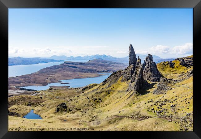 The Old Man of Storr Framed Print by Keith Douglas