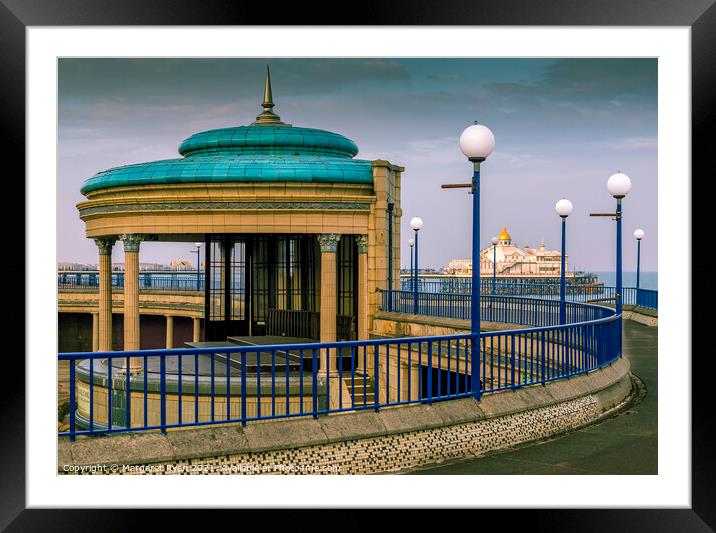 The Bandstand Framed Mounted Print by Margaret Ryan