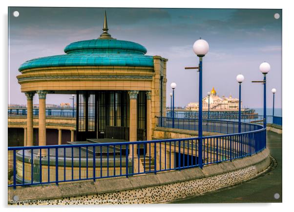 The Bandstand Acrylic by Margaret Ryan