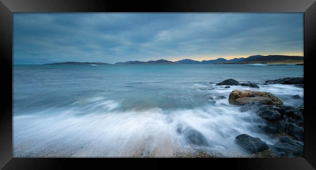 Harris & Lewis Seascape Framed Print by Phil Durkin DPAGB BPE4