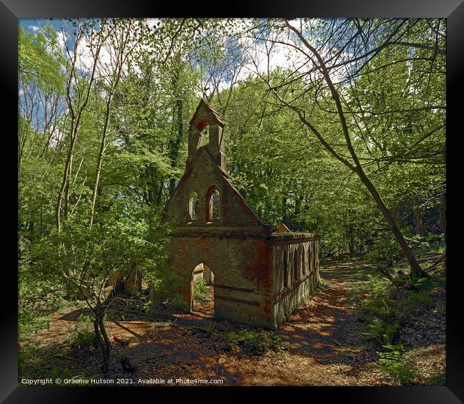 Church Ruins 5 Framed Print by Graeme Hutson