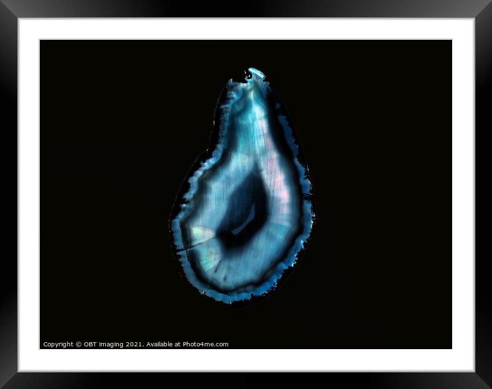 An Ice Cell 2035 Framed Mounted Print by OBT imaging
