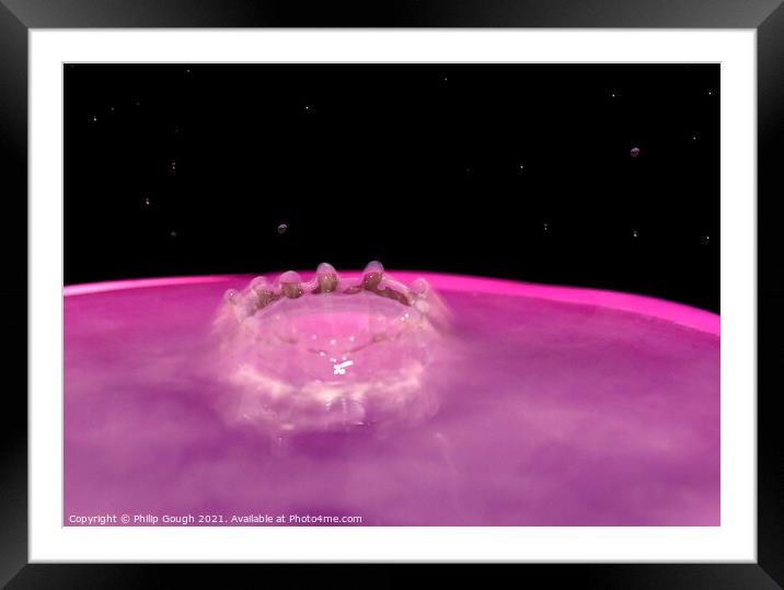 A world within space Framed Mounted Print by Philip Gough