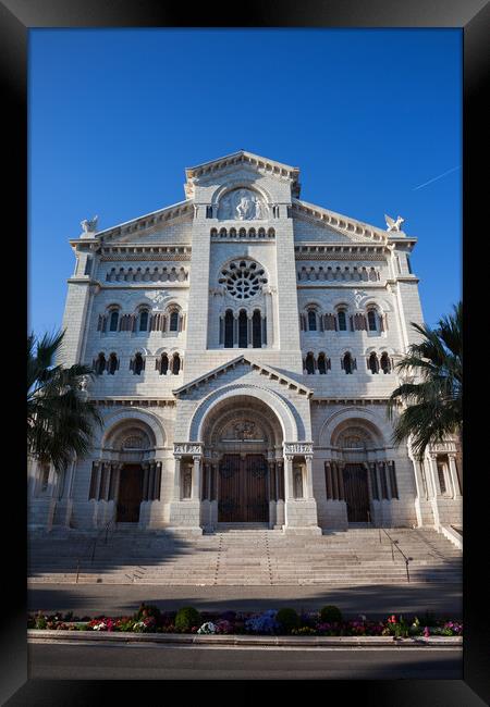 Saint Nicholas Cathedral in Monaco Framed Print by Artur Bogacki
