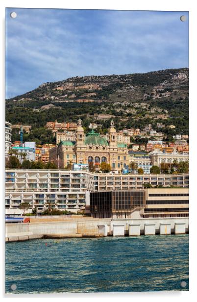Monaco Monte Carlo Acrylic by Artur Bogacki