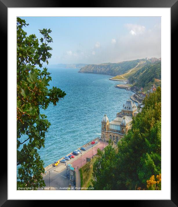Scarborough, North Yorkshire Coast Framed Mounted Print by Sue Walker