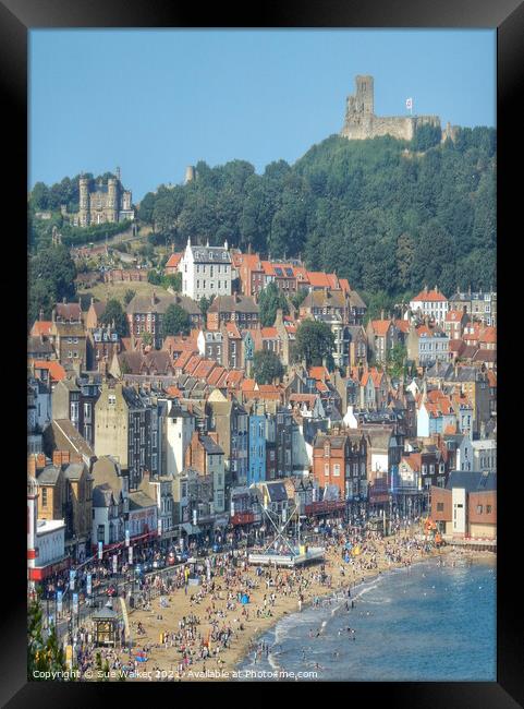 Scarborough, North Yorkshire  Framed Print by Sue Walker