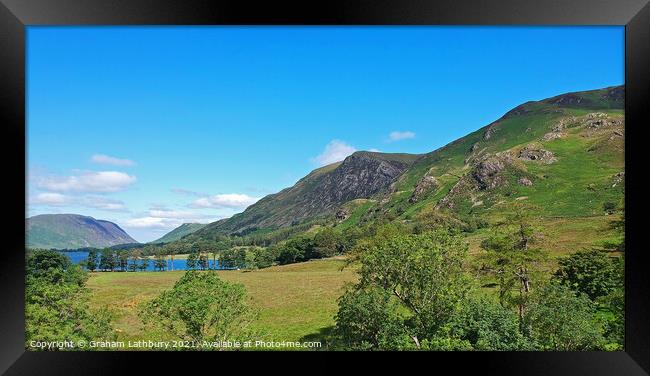 Buttermere, Lake District Framed Print by Graham Lathbury