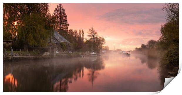 Wareham Quay Sunrise Print by David Semmens
