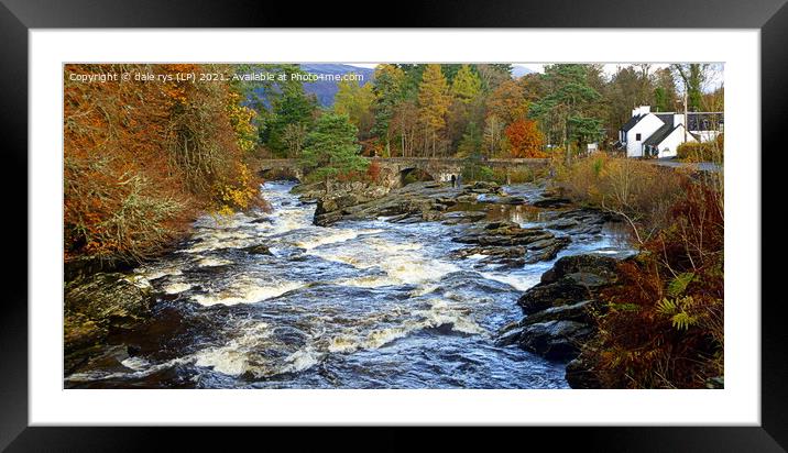 down at killin Framed Mounted Print by dale rys (LP)
